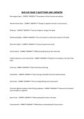 NUR 445 EXAM 3 QUESTIONS AND ANSWERS