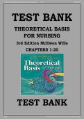 Test Bank for Theoretical Basis for Nursing&comma; 3rd Edition by McEwen & Wills &ndash; Practice Questions & Verified Answers PDF &lpar;Latest Update 2026&rpar;