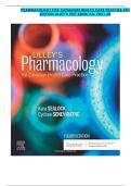 PHARMACOLOGY FOR CANADIAN HEALTH CARE PRACTICE 4TH  EDITION LILLEY&rsquo;S TEST BANK&sol;ALL CHS1-58