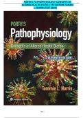 PORTH'S PATHOPHYSIOLOGY CONCEPTS OF ALTERED HEALTH STATES 11TH EDITION TOMMIE L&period; NORRIS TEST BANK