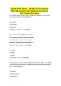 LCSW - Licensed Clinical Social Worker Test Bundle 2026&sol;2027