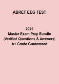 ABRET EEG Test Questions PDF &vert; Certification Exam Practice & Study Guide