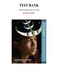 Test Bank for Cultural Anthropology&comma; 8th edition by Barbara Miller&comma; Chapter 1-15 &vert; All Chapters