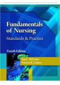 Test Bank for Fundamentals of Nursing by Sue C&period; DeLaune&comma; 4th Edition