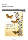 TEST BANK For Introduction to Genetic Analysis 12th Edition By Anthony J&period;F&period; Griffiths&comma; John Doebley&comma; Catherine Peichel&comma; and David A&period; Wassarman &vert;All Chapters &lpar;1-20&rpar;&vert;Latest A&plus;