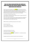 WGU C213 FIINAL EXAM&vert;QUESTIONS AND VERIFIED ANSWERS &vert;QUESTIONS AND VERIFIED ANSWERS &vert;GRADED A&plus; &vert;BRAND NEW 2026 UPDATE&excl;&excl;&excl;&excl;&excl;&excl;&excl;