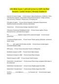 LOG BOLC Exam 1 with all Correct & 100&percnt; Verified Answers &vert;Latest Version&vert; Already Graded A&plus;