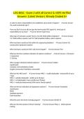 LOG BOLC - Exam 2 with all Correct & 100&percnt; Verified Answers &vert;Latest Version&vert; Already Graded A&plus;