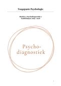 Samenvatting psychodiagnostiek 2