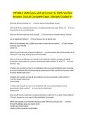 MP BOLC LAW Exam with all Correct & 100&percnt; Verified Answers &vert;Actual Complete Exam &vert;Already Graded A&plus;
