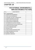 ACCA FBT&sol;BT&colon; Microeconomics &vert; Complete Study Notes & Market Structures