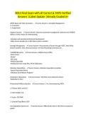 BOLC Final Exam with all Correct & 100&percnt; Verified Answers &vert;Latest Update &vert;Already Graded A&plus;