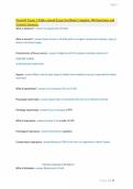 Nurs611 Exam 1 Patho Actual Exam Test Bank Complete 300 Questions and Correct Answers&period;