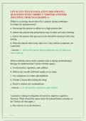 LPN NCLEX TEST EXAM &lpar;LATEST 2026 UPDATE&rpar; &vert;  QUESTIONS WITH CORRECT VERIFIED ANSWERS  &lpar;MULTIPLE CHOICES&rpar; &vert;GRADED A&plus;