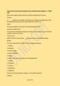 Post License Course Exam Questions with verified Answers Graded A &plus; &excl;&excl; 2026 &sol;  2027&period;