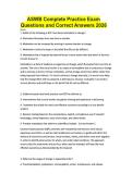ASWB Complete Practice Exam Questions and Correct Answers 2026