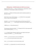 MRI Board Exam &vert; UPDATED Questions with 100&percnt; Correct Answers