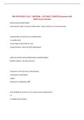 MRI PATHOLOGY 10112 - MIDTERM &ndash; LECTURES &vert; UPDATED Questions with 100&percnt; Correct Answers