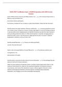NAPA CPFA&reg; Certification Exam &vert; UPDATED Questions with 100&percnt; Correct Answers