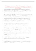 Navy MPPEH Requirements Training Course &vert; UPDATED Questions with 100&percnt; Correct Answers