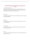 BUNDLE FOR NCHSE EXAMS &vert; ALL Questions UPDATED with 100&percnt; Correct Answers &vert; Complete and Accurate