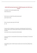 NCHSE EOPA Final Exam Study Guide &vert; UPDATED Questions with 100&percnt; Correct Answers