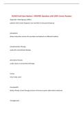 NCHSE Final Exam Review &vert; UPDATED Questions with 100&percnt; Correct Answers