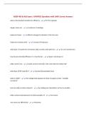 NEIEP 405 & 410 Exam &vert; UPDATED Questions with 100&percnt; Correct Answers