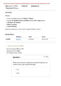BUSI 610 Quiz&colon; Introduction to Organizations and Organizational Theory &vert; Questions and Answers &vert; 2026 Update &vert; 100&percnt; Correct&period;