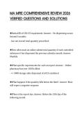 MA MPJE COMPREHENSIVE REVIEW 2026 VERIFIED QUESTIONS AND SOLUTIONS