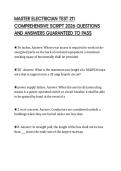 MASTER ELECTRICIAN TEST 211 COMPREHENSIVE SCRIPT 2026 QUESTIONS AND ANSWERS GUARANTEED TO PASSMASTER ELECTRICIAN TEST 211 COMPREHENSIVE SCRIPT 2026 QUESTIONS AND ANSWERS GUARANTEED TO PASS