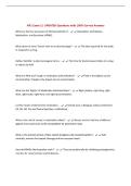 NP1 Exam 2 &vert; UPDATED Questions with 100&percnt; Correct Answers