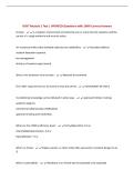 NSVT Module 1 Test &vert; UPDATED Questions with 100&percnt; Correct Answers