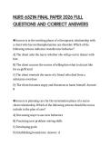 NURS 6521N FINAL PAPER 2026 FULL QUESTIONS AND CORRECT ANSWERS