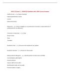 NUR 172 Exam 1 &vert; UPDATED Questions with 100&percnt; Correct Answers