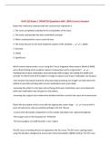 NUR 310 Exam &vert; UPDATED Questions with 100&percnt; Correct Answers
