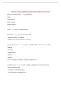 NUR 356 Exam 1 &vert; UPDATED Questions with 100&percnt; Correct Answers