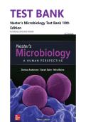 Test Bank For Nester&rsquo;s Microbiology&colon; A Human Perspective 10th Edition by Anderson&comma; Salm&comma; Beins&comma; and Nester &period;Complete Guide A&plus;&period; Latest Edition&period;
