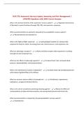 NUR 370&colon; Autonomic Nervous System&comma; Immunity&comma; and Pain Management &vert; UPDATED Questions with 100&percnt; Correct Answers