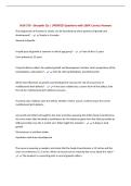 BUNDLE FOR NUR 370 EXAMS &vert; ALL Questions UPDATED with 100&percnt; Correct Answers &vert; Complete and Accurate