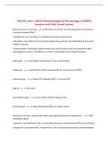 NUR 370&colon; Exam 1 DRUGS Pathophysiology and Pharmacology &vert; UPDATED Questions with 100&percnt; Correct Answers