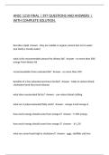 HNSC 1210 FINAL &vert; 397 QUESTIONS AND ANSWERS &vert; WITH COMPLETE SOLUTION&period;