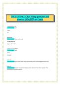 CM 2113 Test 2 Chao Wang 2026&sol;2027 A&plus; Grade Questions and Answers Study Material