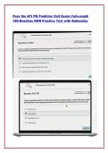 ATI PN Comprehensive Predictor 2023 Exit Exam&colon; 180 NGN Questions  with Answers & Rationales