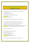 CNA Chapter 9 Exam 2026&sol;2027 A&plus; Grade Questions and Answers Study Material