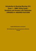 NURS 101 Fundamentals of Nursing Study Package &ndash; Complete Exam Prep