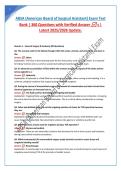 ABSA &lpar;American Board of Surgical Assistant&rpar; Exam Test Bank &vert; 360 Questions with Verified Answer s &vert; Latest 2025&sol;2026 Update&period;