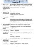 CS6250 Module 7 Practice Questions and Answers 2026