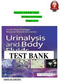 Urinalysis and Body Fluids 7th Edition Test Bank Updated Latest Comprehensive Exam Practice Questions with Verified Answers for Laboratory and Nursing Students Covers Clinical Analysis&comma; Body Fluids&comma; and Diagnostic Procedures 2026&ndash;2027&period;