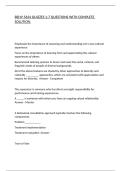 BEHV 5634 QUIZZES 1-7 QUESTIONS WITH COMPLETE SOLUTION&period;